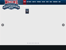 Tablet Screenshot of independencebowl.org